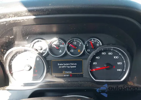 2021 Chevrolet Silverado 1500 4Wd Short Bed Lt Trail Boss z USA, uszkodzony, nr VIN 1GCPYFEL1MZ313184